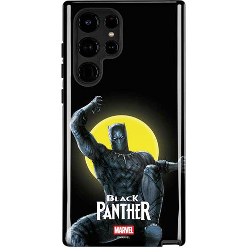 Marvel Black Panther Moon light Galaxy S25 Ultra Impact Case